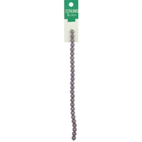 AussieSuperStore Jewellery Making Supplies Round Facet AB Purple Strung Beads Round Facet AB Purple Strung Beads | Jewellery Making Beads | Jewellery Making Supplies 9323823204853 BBS19010